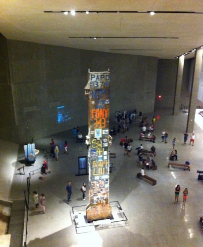 The "Last Column," as seen from the ramp