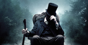 The badass (and fog-beswirled) Lincoln in *Vampire Hunter*